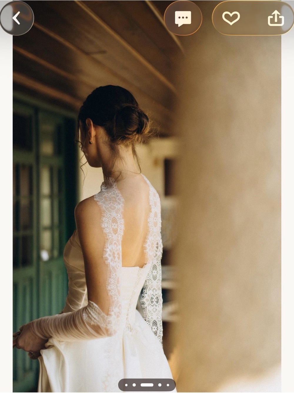 Lace Neck Scarf